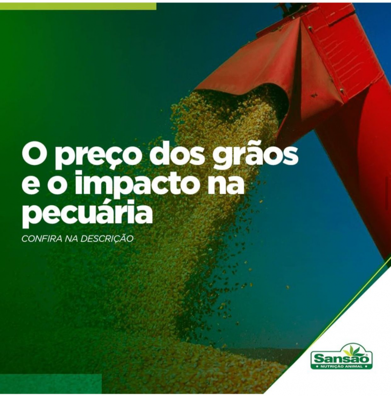 O preço dos grãos e o impacto na pecuária